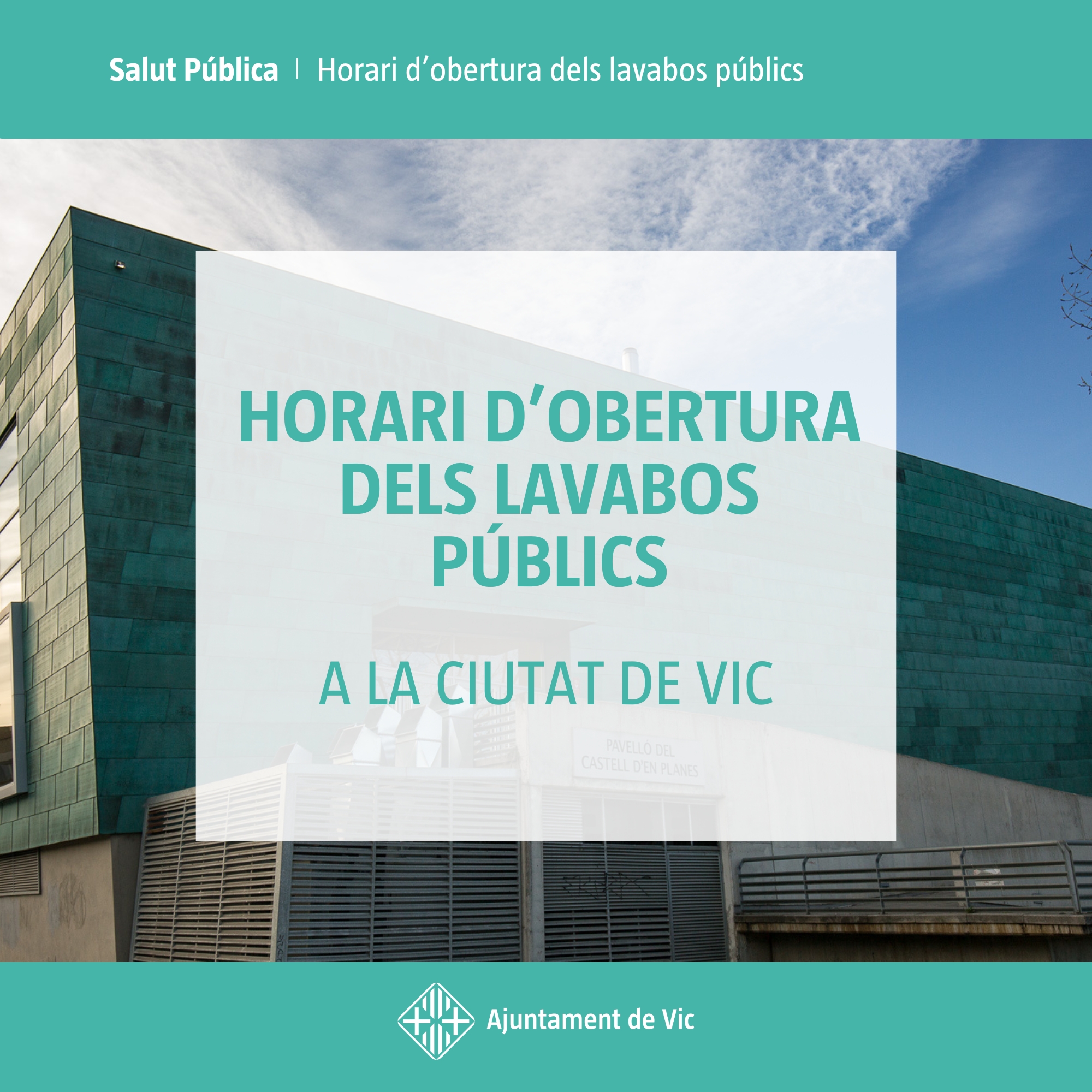 Ja es poden utilitzar els lavabos públics de la ciutat
